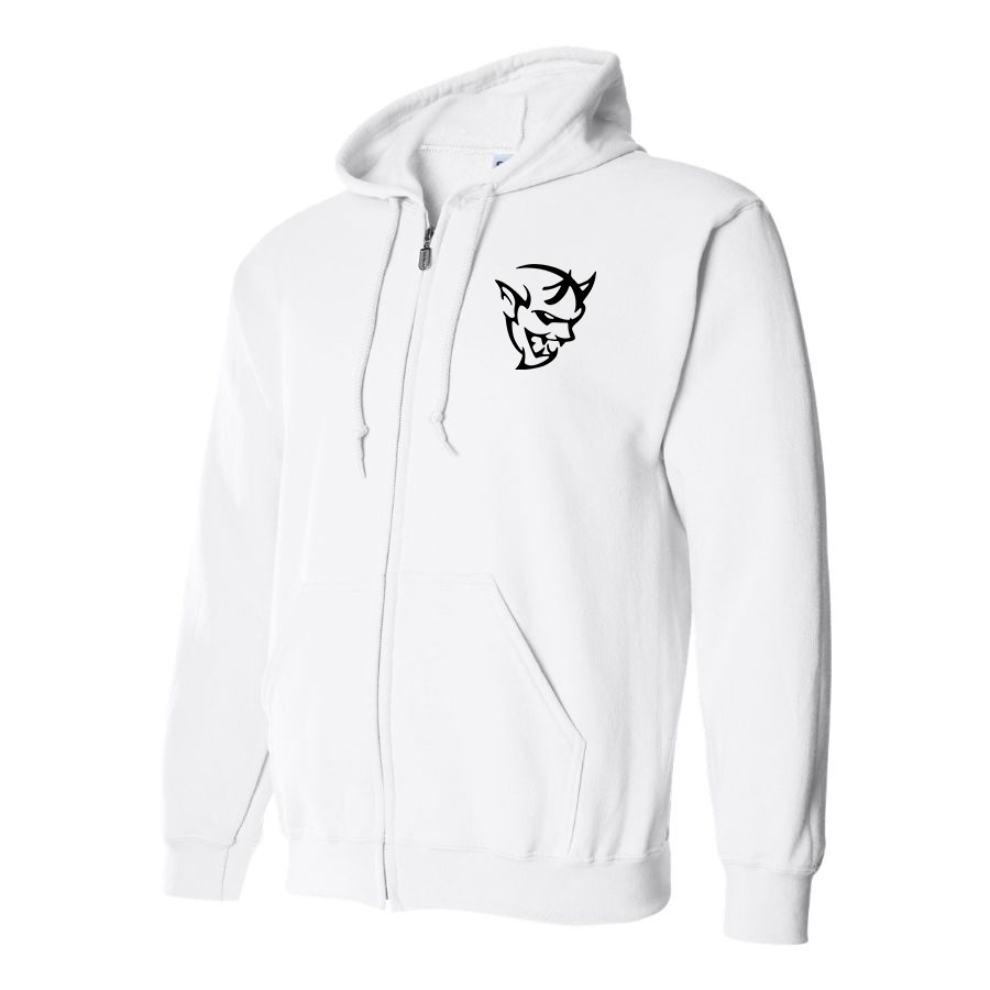 Men's Dodge Demon Logo Zipper Hoodie