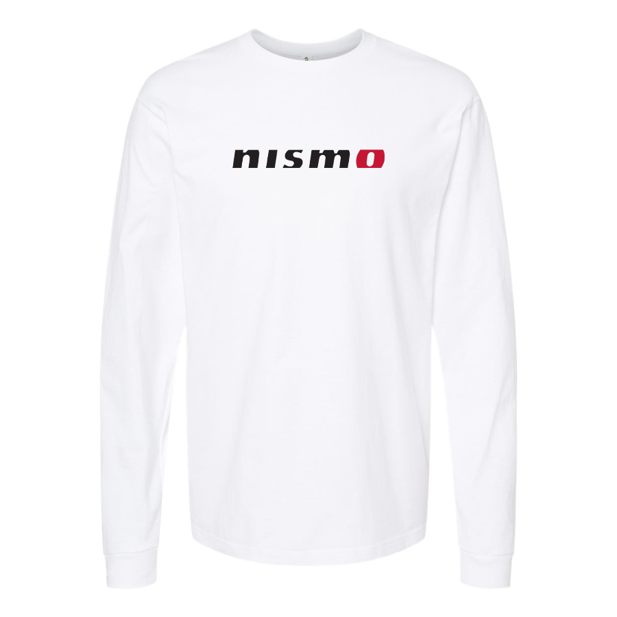 Men's Nismo Logo Cotton Long Sleeve T-Shirt