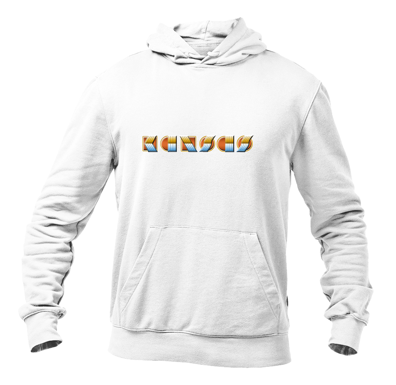 Men's Kansas Heavy Blend Hooded Sweatshirt