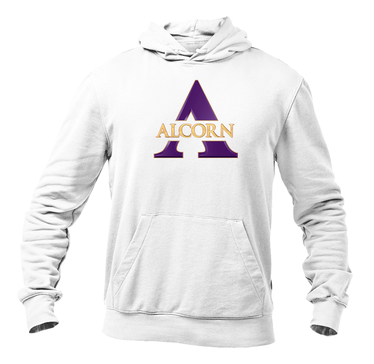 Men's Alcorn State Braves Softstyle Midweight Hooded Sweatshirt