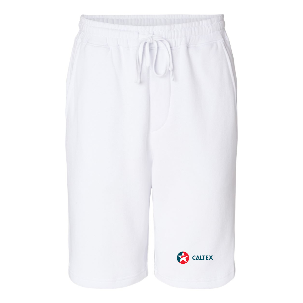 Men's Caltex Gas Station  Independent Trading Co Midweight Fleece Short