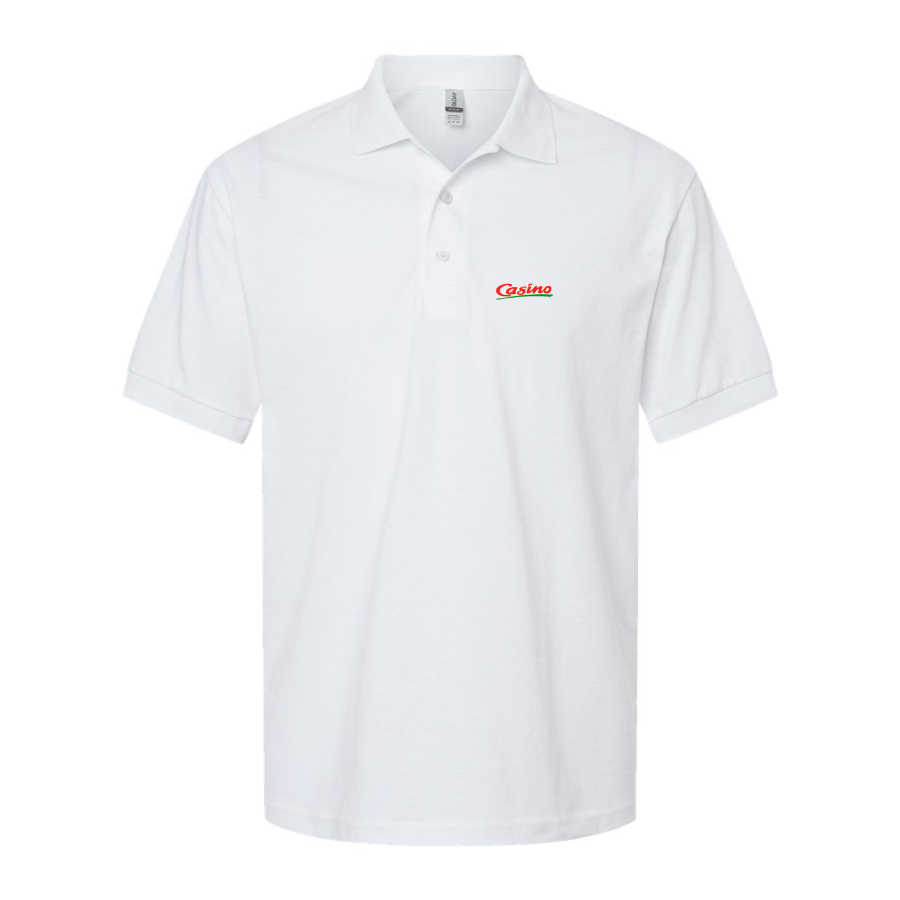 Men's Casino Logo Dry Blend Polo