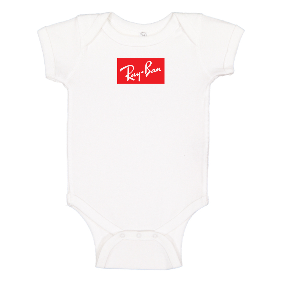 Ray Ban Logo Baby Onesie Romper