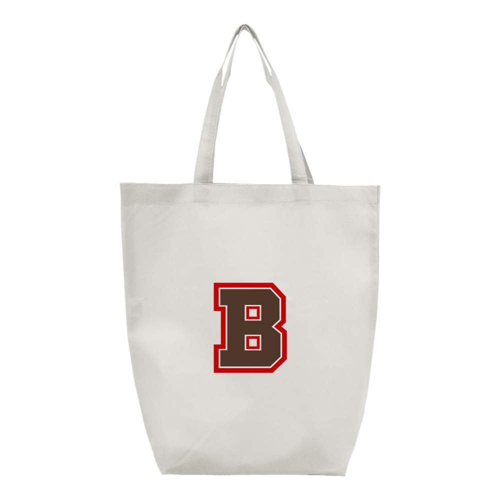 Brown Bears Q-Tees Non-Woven Gusset Bottom Tote