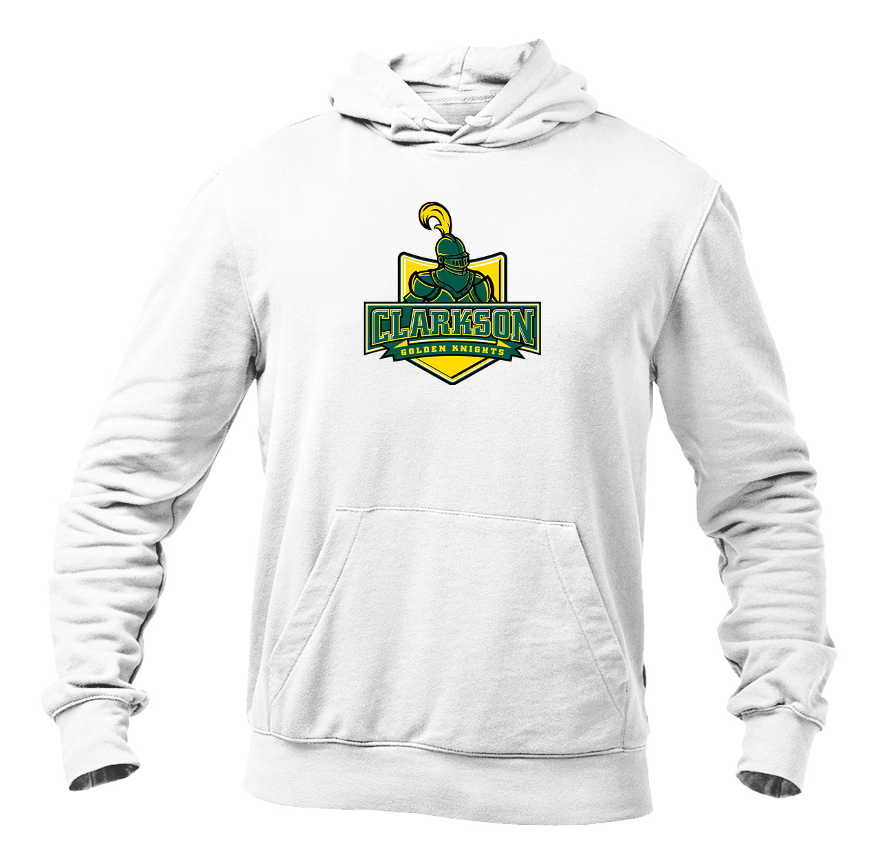 Men's Clarkson Golden Knights Heavy Blend Hooded Sweatshirt