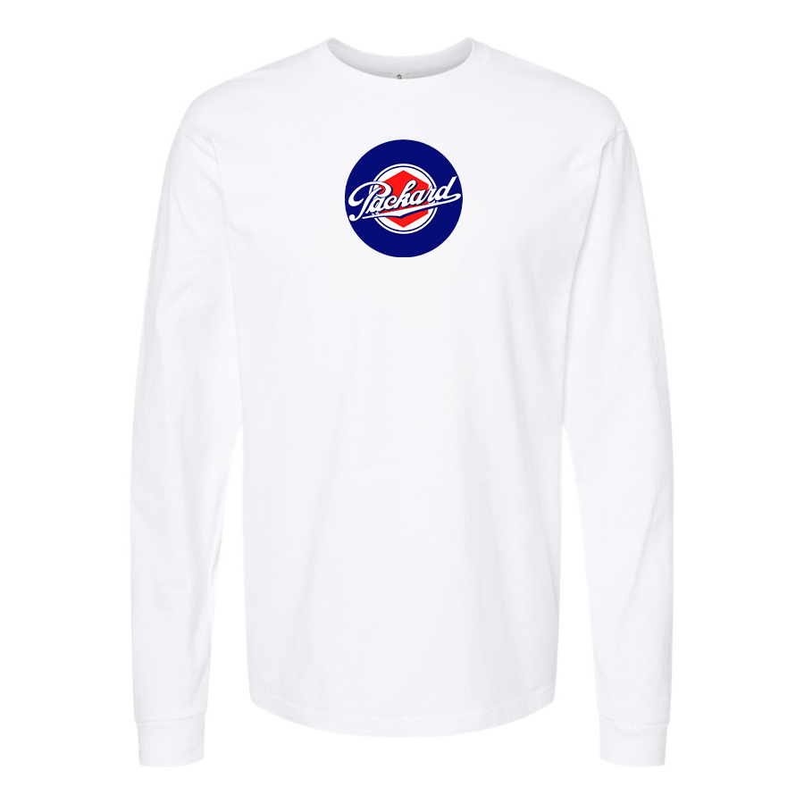 Men's Packard Logo Cotton Long Sleeve T-Shirt