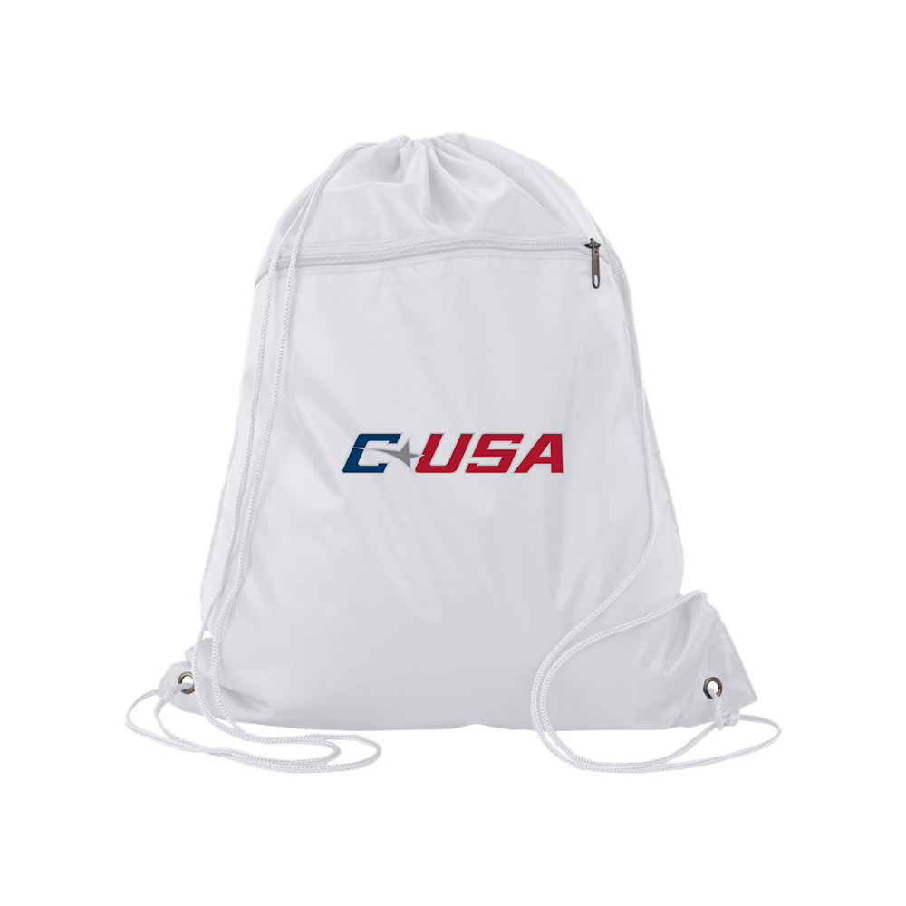 Conference USAl  Q-Tees - Polyester Cinchpack