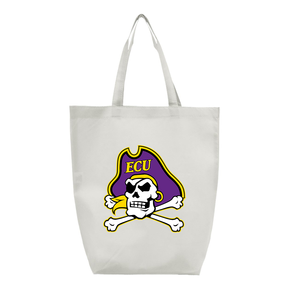 East Carolina Pirates  Q-Tees Non-Woven Gusset Bottom Tote