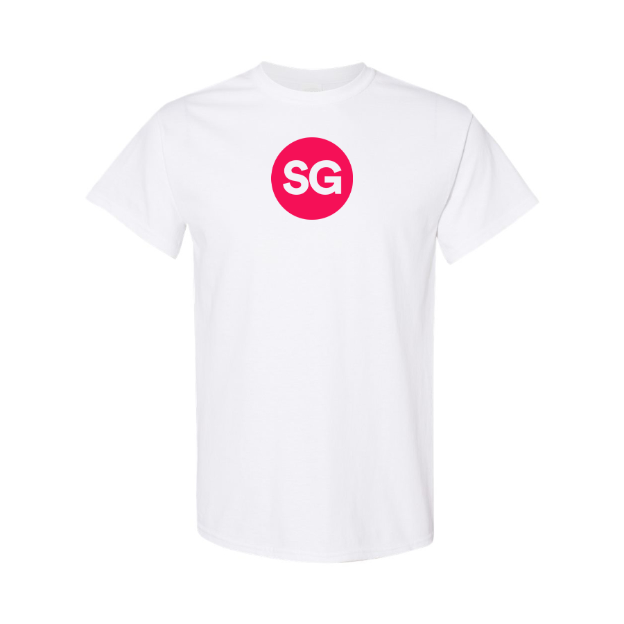 Men's Sofiagray Logo Cotton T-Shirt
