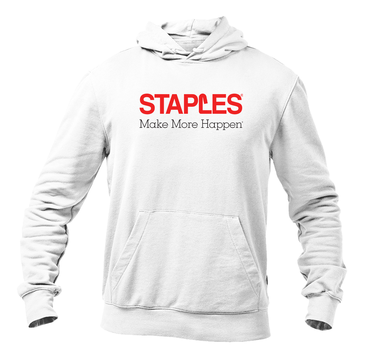 Men's Staples Logo  Pullover Hoodie