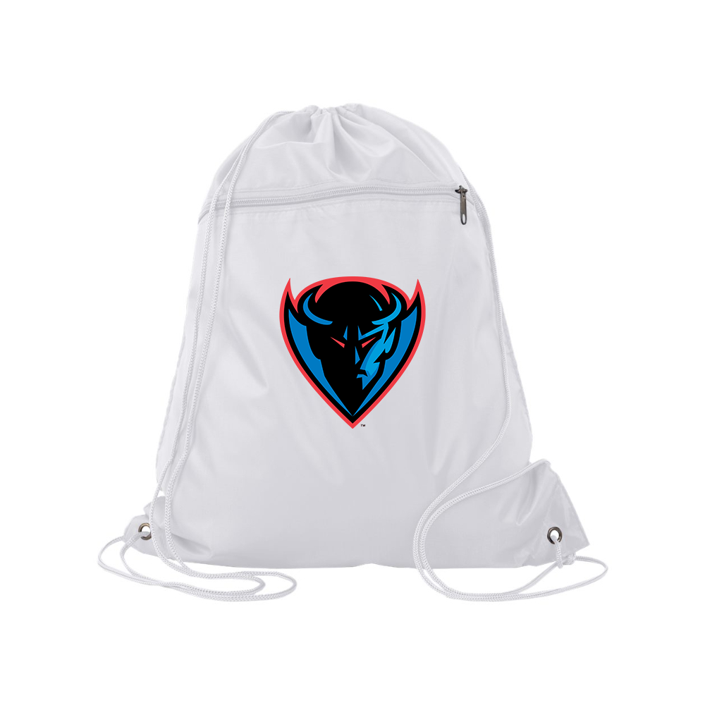 DePaul Blue Demons  Q-Tees - Polyester Cinchpack