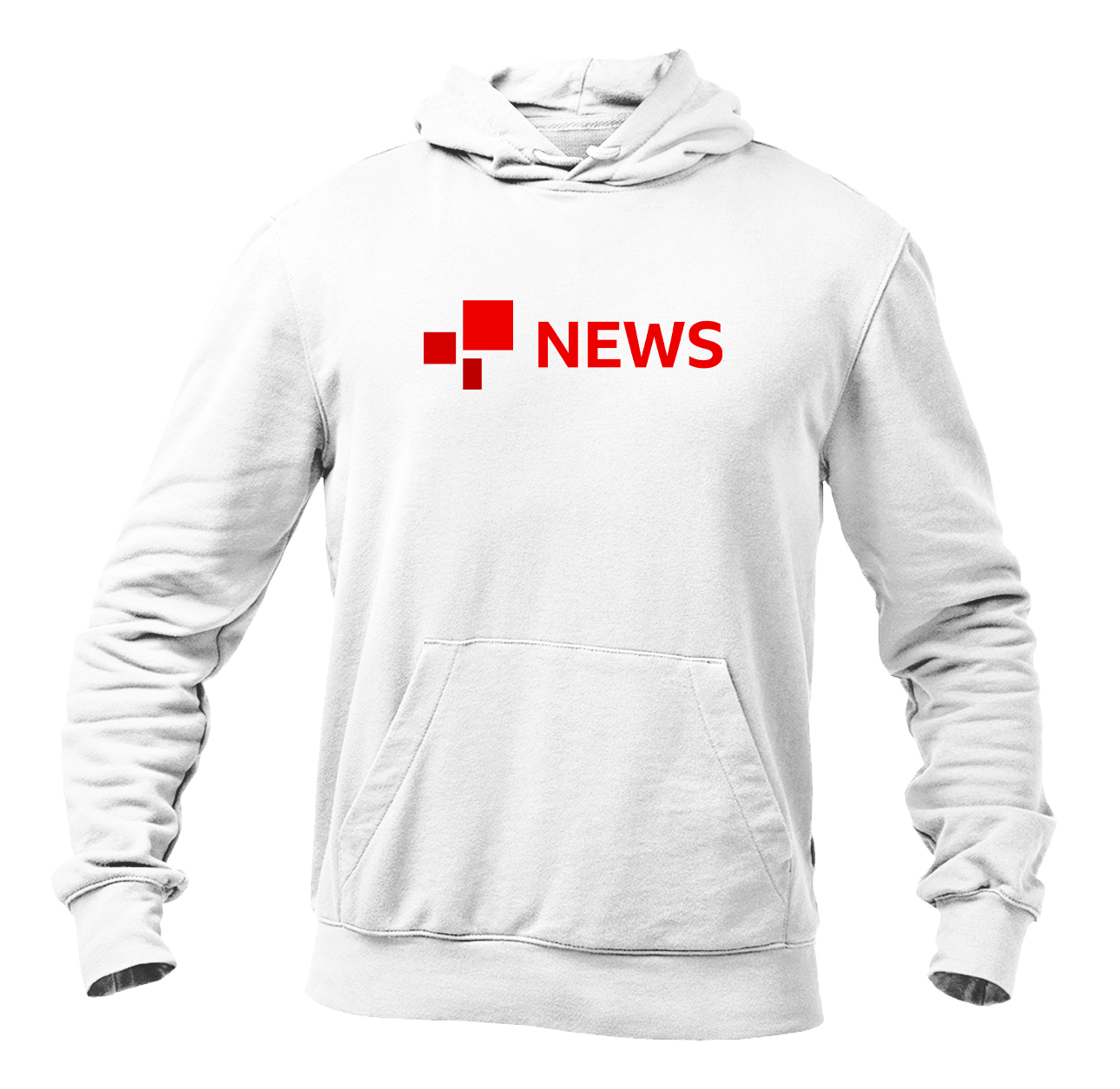 Men's  BBC News Softstyle Midweight Hooded Sweatshirt