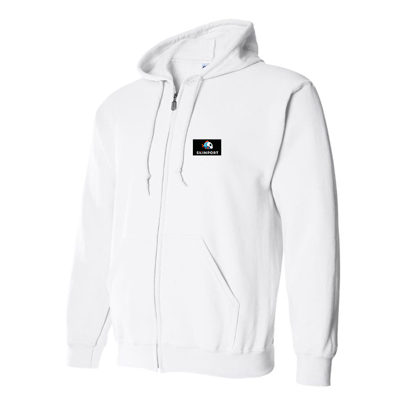 Men's Skinport Logo Zipper Hoodie