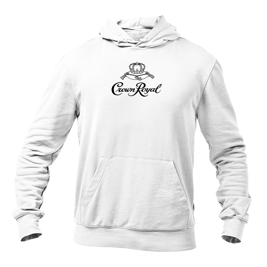 Men's Crown Royal Logo Pullover Hoodie