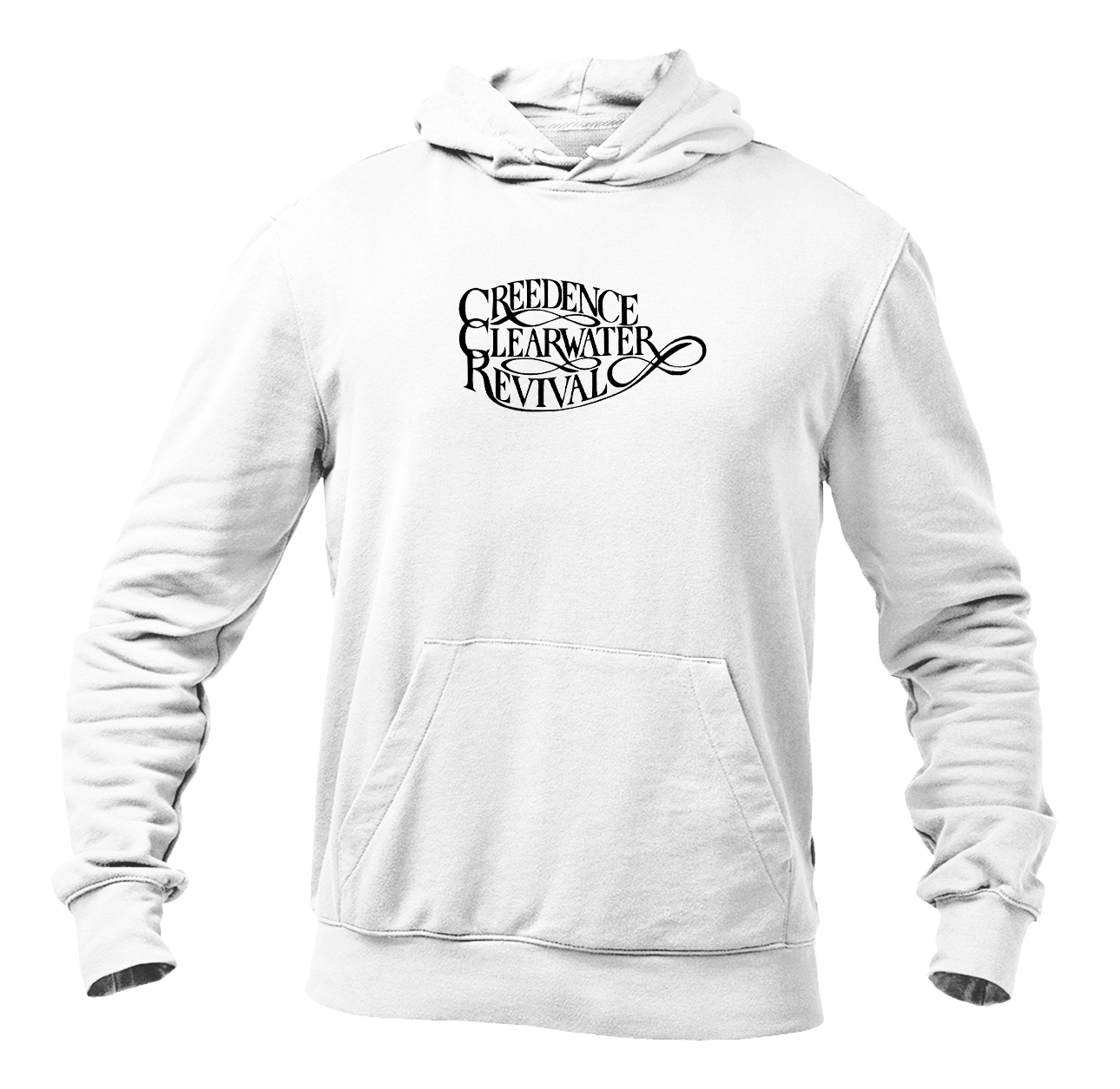 Men's Creedence Clearwater Revival Softstyle Midweight Hooded Sweatshirt