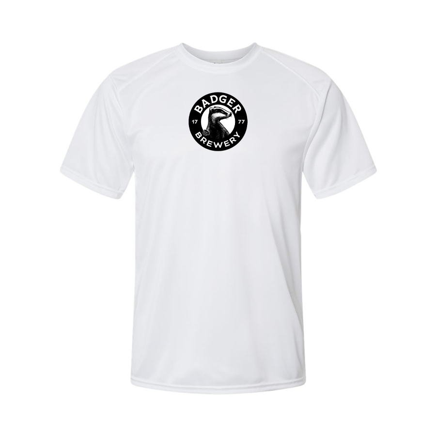 Men's Badger Brewery Logo Performance T-Shirt