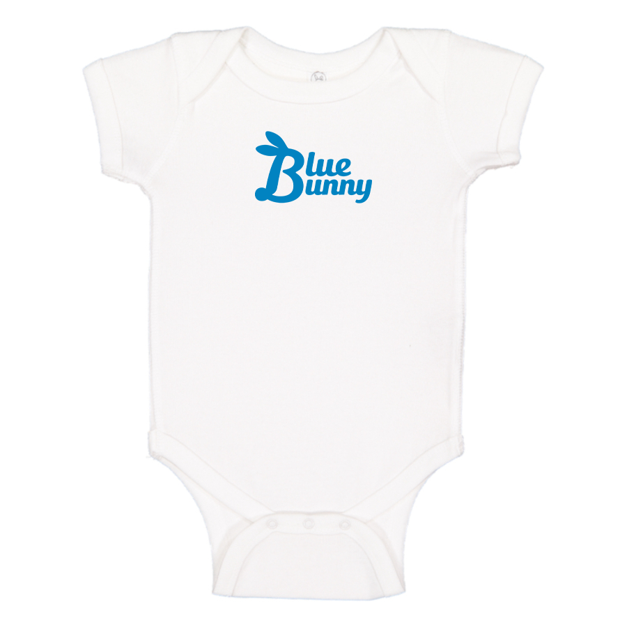 Blue Bunny Logo Baby Onesie Romper