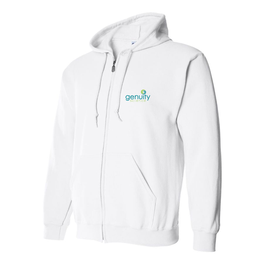 Men's Genuity Science Logo Zipper Hoodie