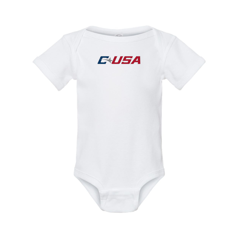 Conference USAl  Rabbit Skins Infant Baby Rib Bodysuit