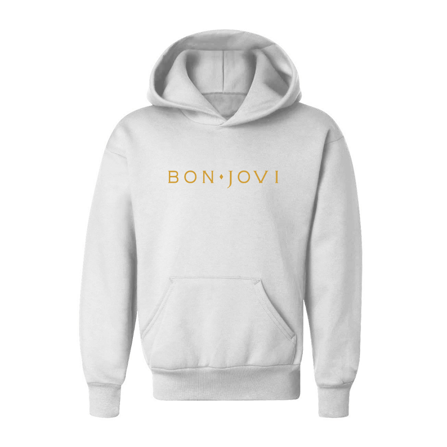 Youth Bon Jovi Logo Pullover Hoodie