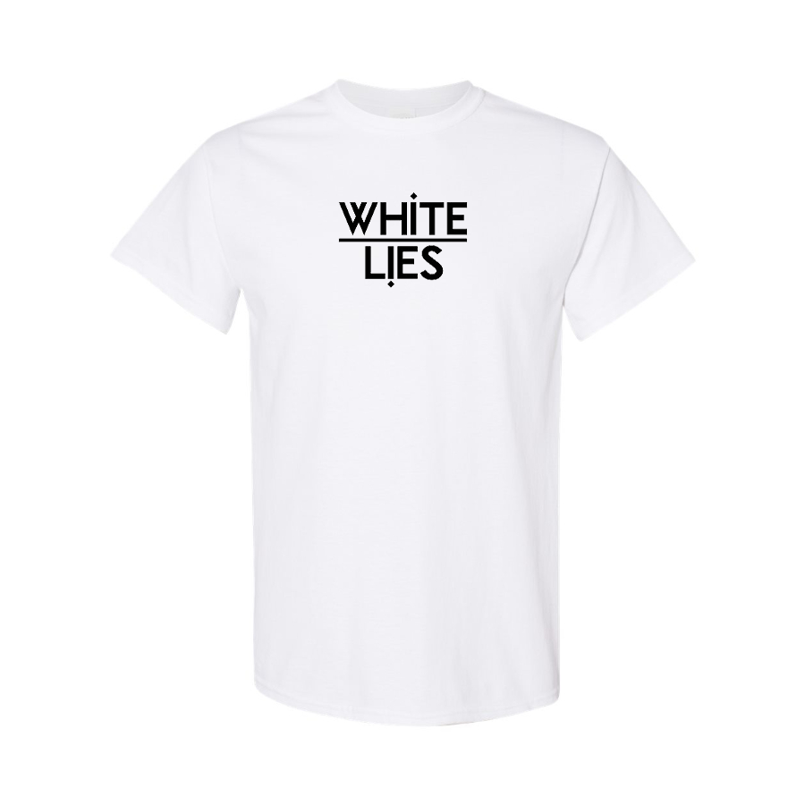 Men's White Lies  Logo Cotton T-Shirt