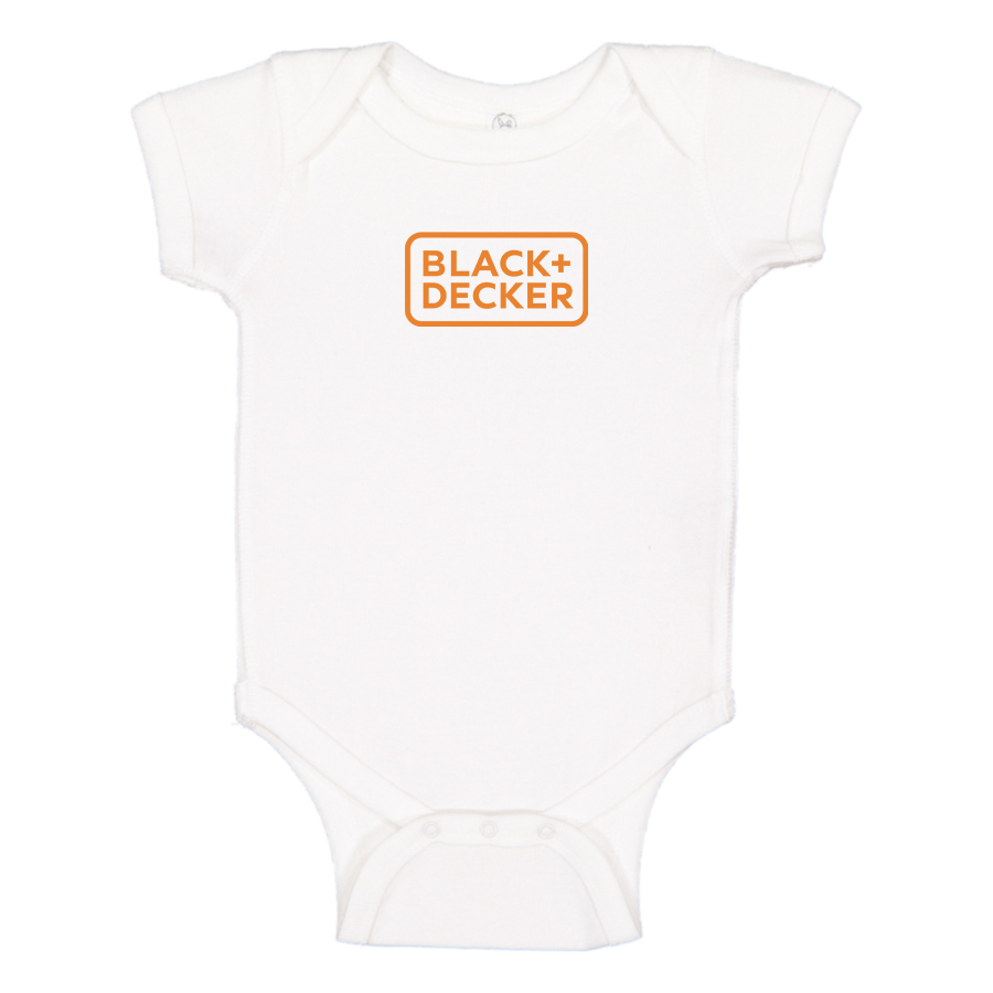 Black Decker Logo Baby Onesie Romper