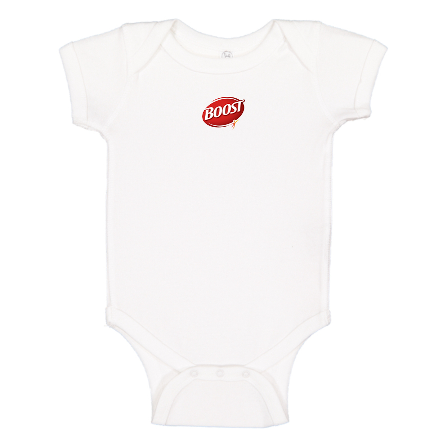 Boost Logo Baby Onesie Romper