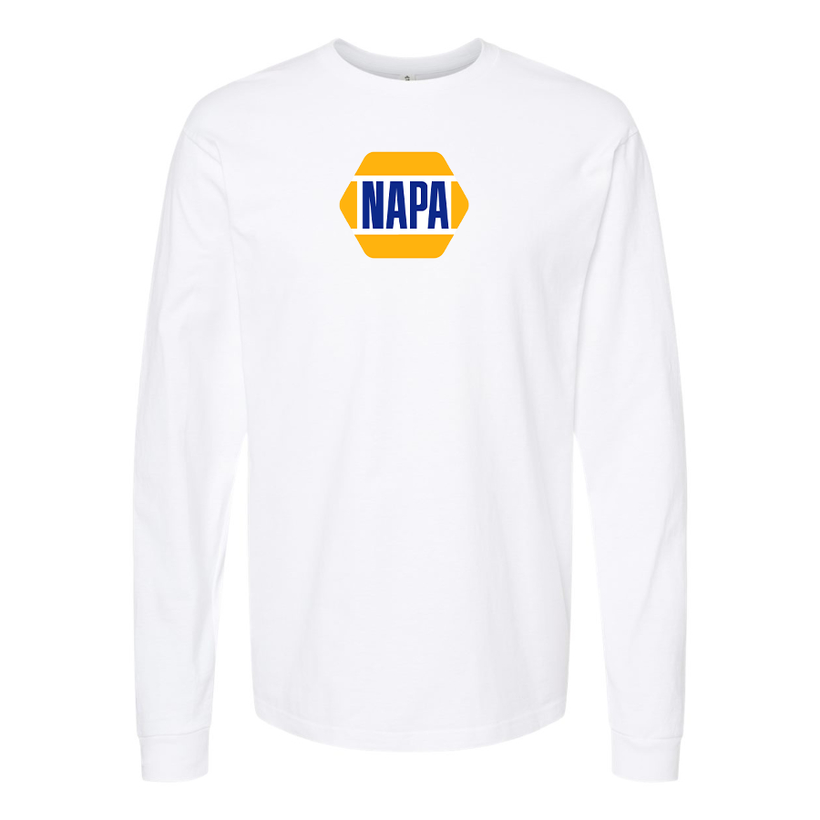 Men's Napa  Logo Cotton Long Sleeve T-Shirt