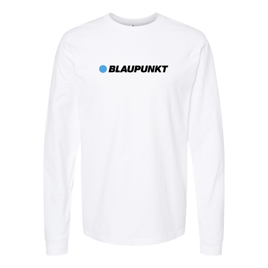 Men's Blaupunkt Logo Cotton Long Sleeve T-Shirt