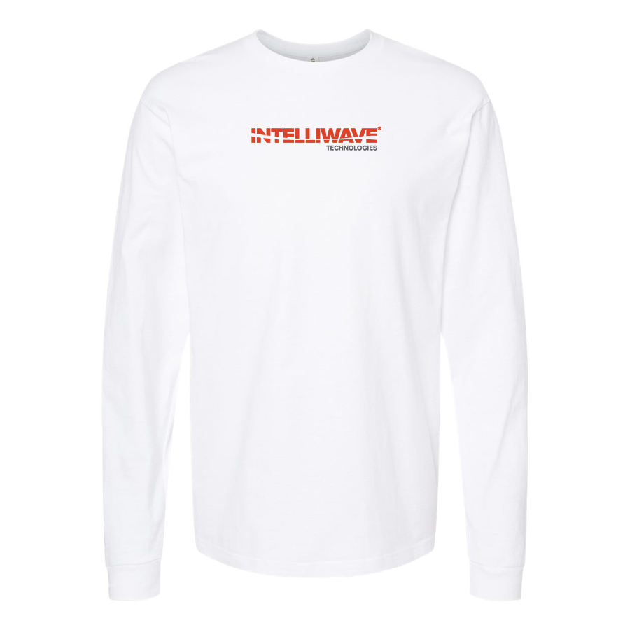 Men's Intelliwave Technologies Logo Cotton Long Sleeve T-Shirt