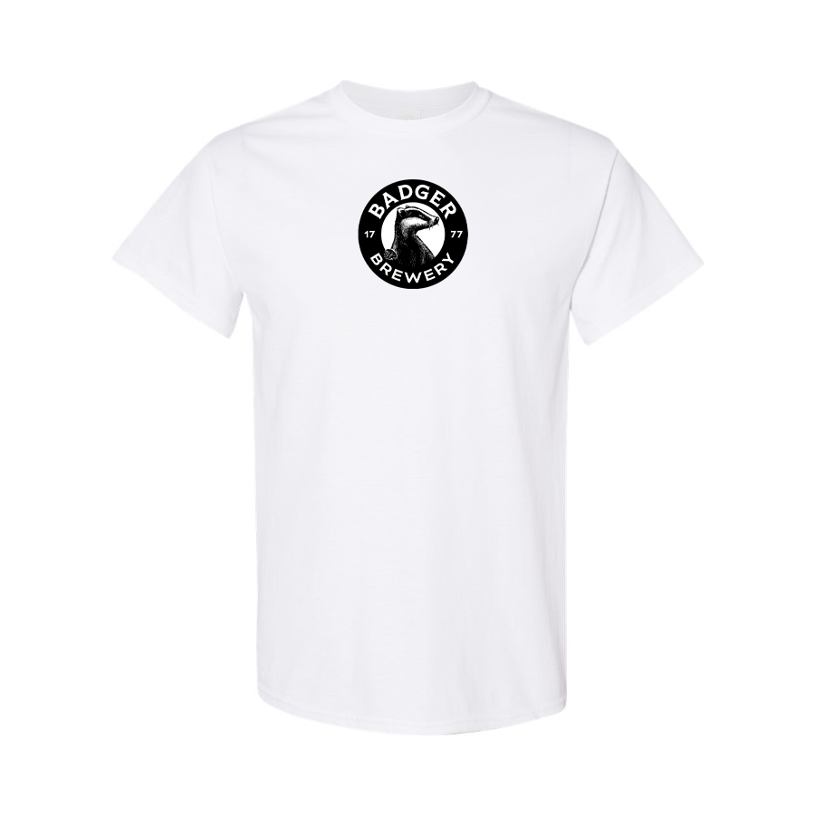 Men's Badger Brewery Logo Cotton T-Shirt