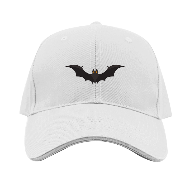 Bat-Emoji Logo  Dad Baseball Cap Hat