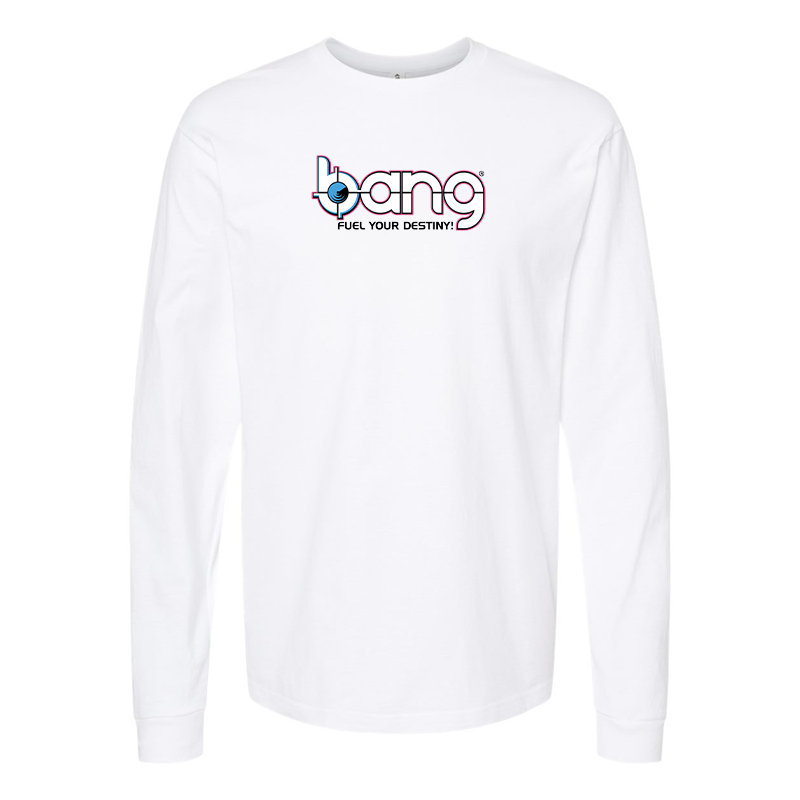 Men's Bang Energy Logo Cotton Long Sleeve T-Shirt