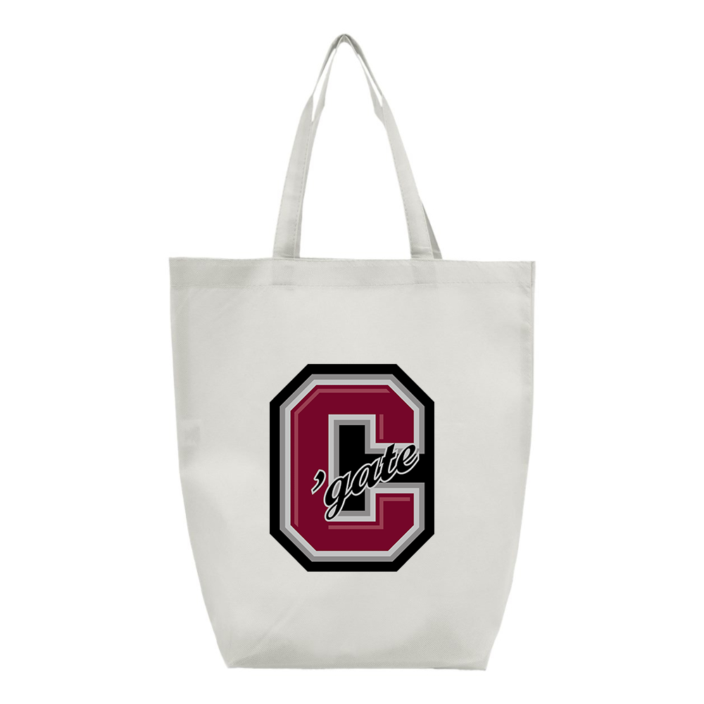 Colgate Raiders  Q-Tees Non-Woven Gusset Bottom Tote