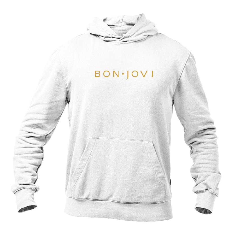 Men's Bon Jovi Logo Pullover Hoodie
