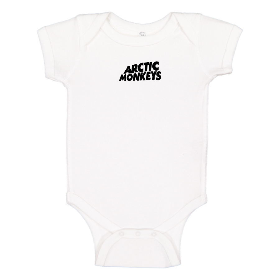 Arctic Monkeys  Logo Baby Onesie Romper