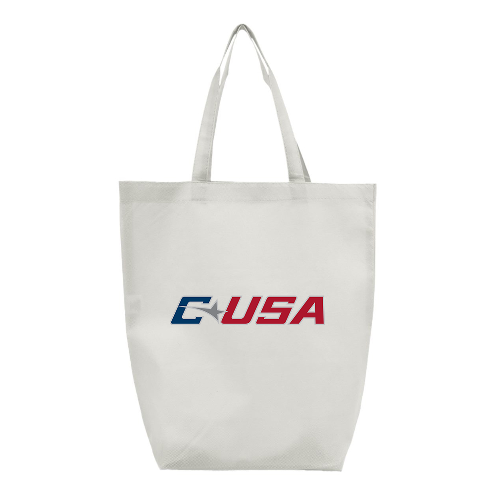 Conference USAl  Q-Tees Non-Woven Gusset Bottom Tote