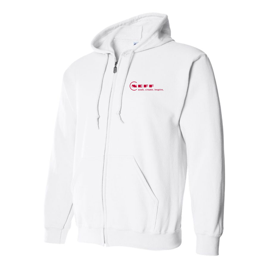 Men's NEFF Logo Zipper Hoodie