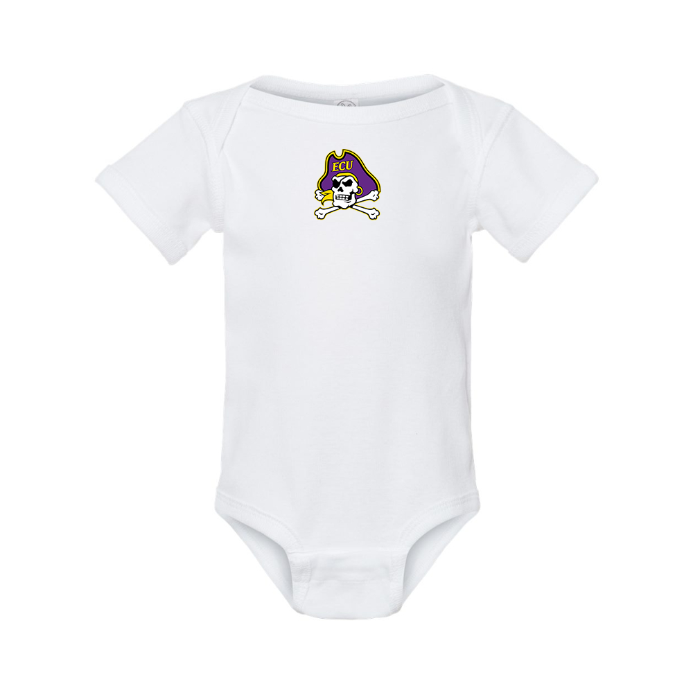 East Carolina Pirates Rabbit Skins Infant Baby Rib Bodysuit