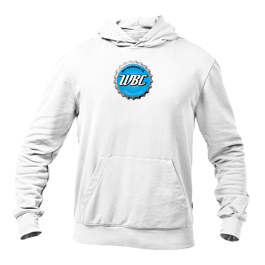 Men's Wit Beverage Company Logo Pullover Hoodie