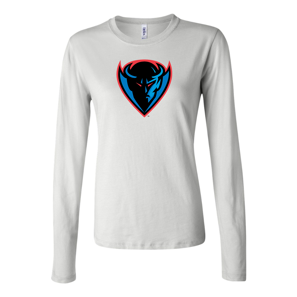 BELLA CANVAS DePaul Blue Demons Jersey Long Sleeve Tee
