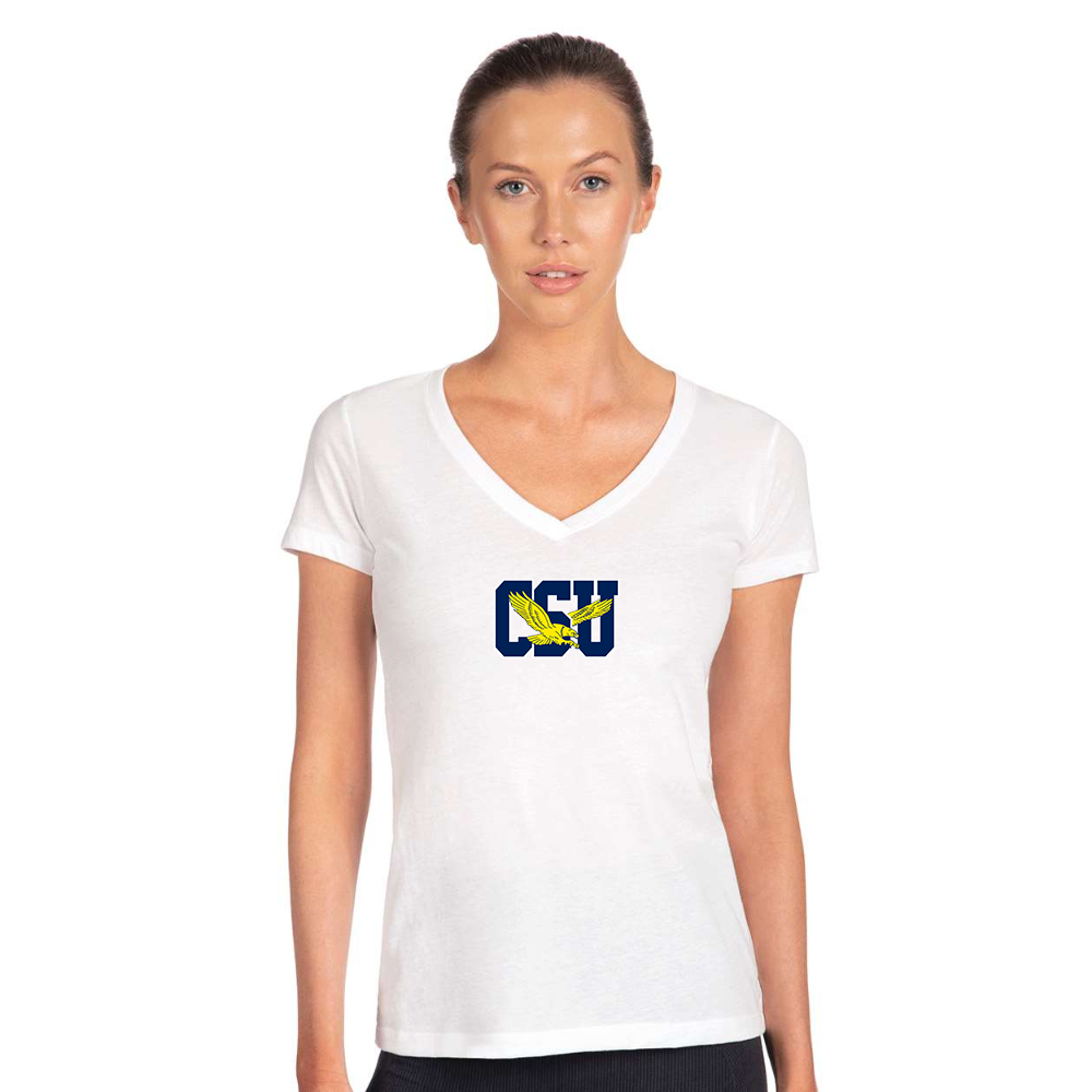 Women's   Coppin State Eagles  Next Level V-Neck T-Shirt