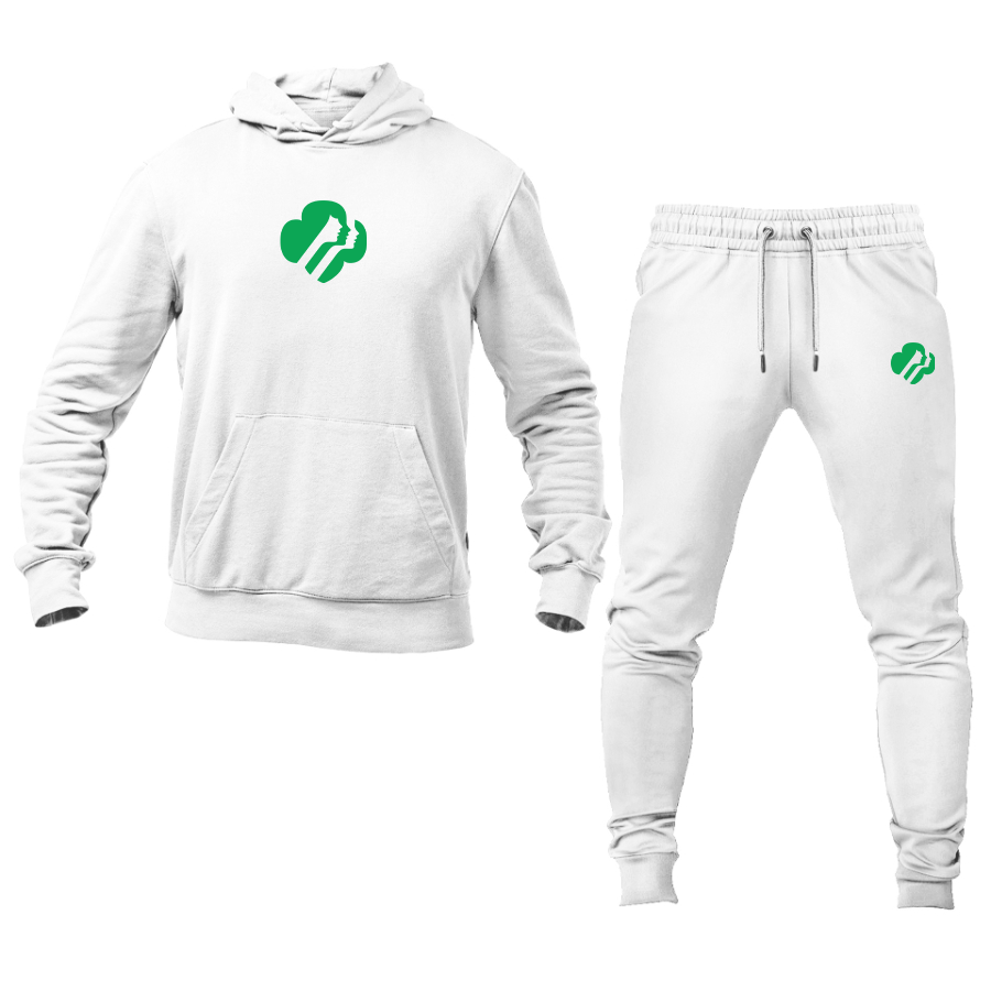 Men's Girl Scouts Logo Hoodie Joggers Set