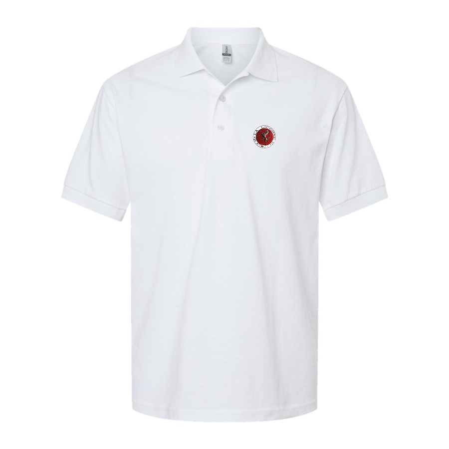 Men's Corre La Licorne Logo Dry Blend Polo