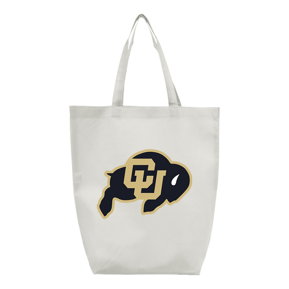 Colorado Buffaloes Q-Tees Non-Woven Gusset Bottom Tote