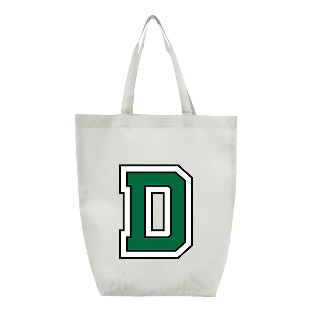 Dartmouth Big Green Q-Tees Non-Woven Gusset Bottom Tote