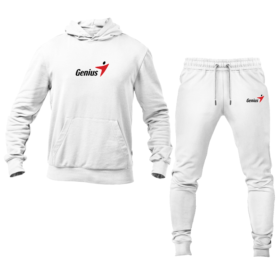 Men's Genius Logo Hoodie Joggers Set