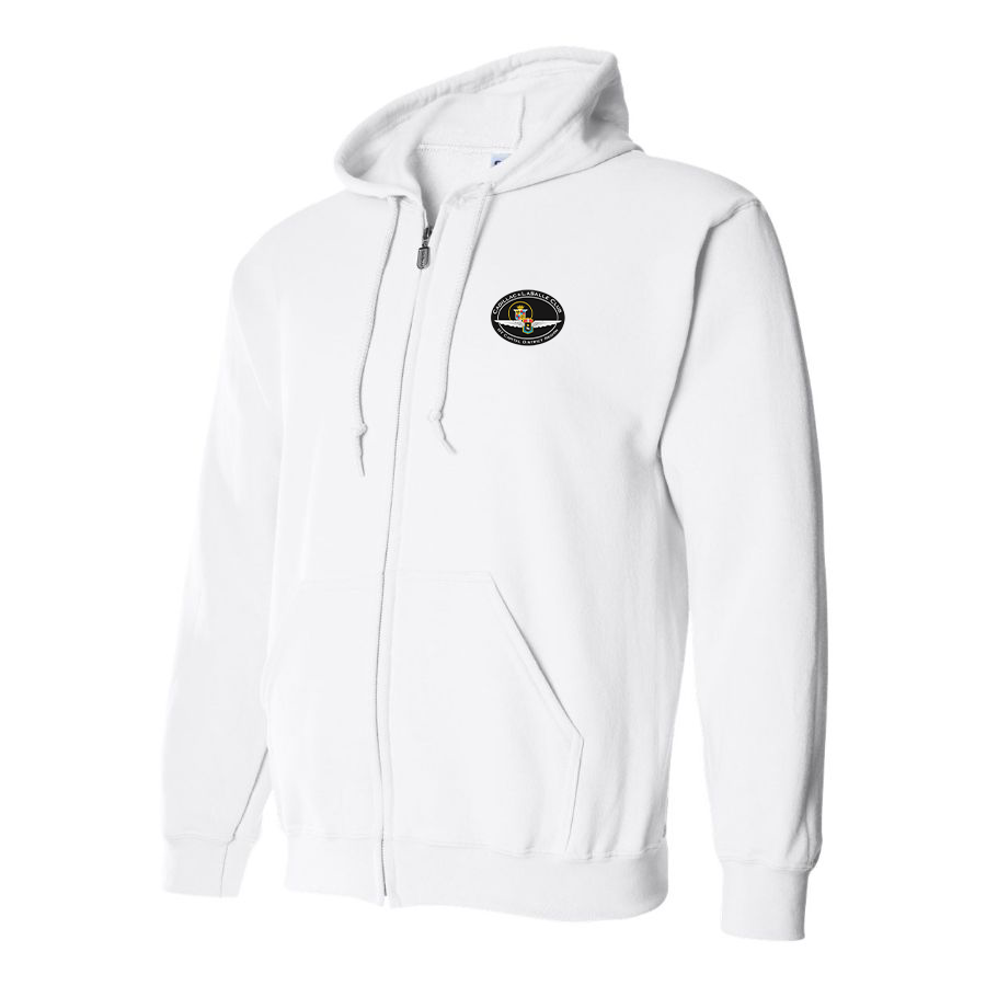 Men's Cadillac and Lasalle Club Logo Zipper Hoodie