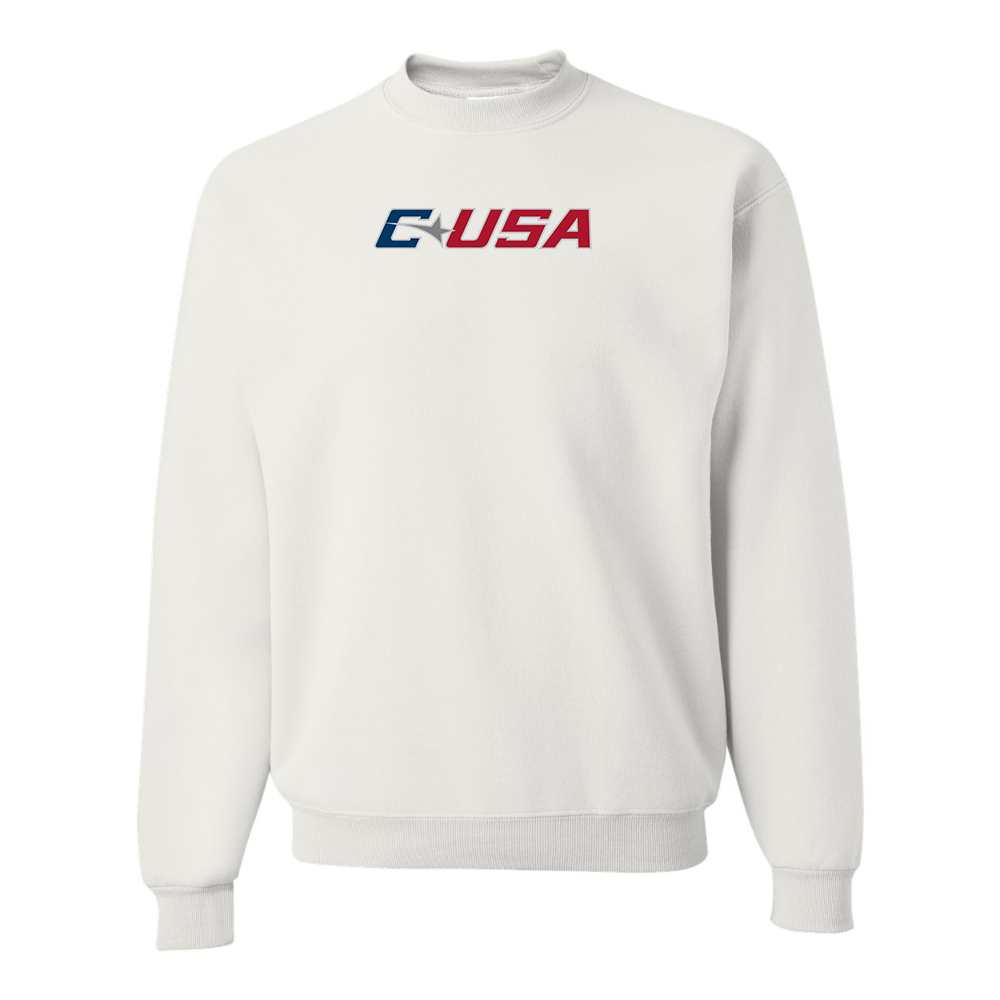 Men's Conference USAl  JERZEES NuBlend Crewneck Sweatshirt