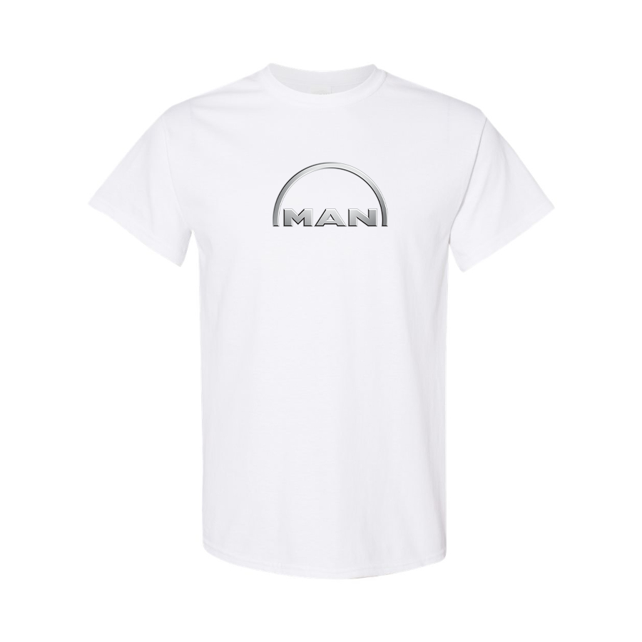 Men's MAN Logo Cotton T-Shirt
